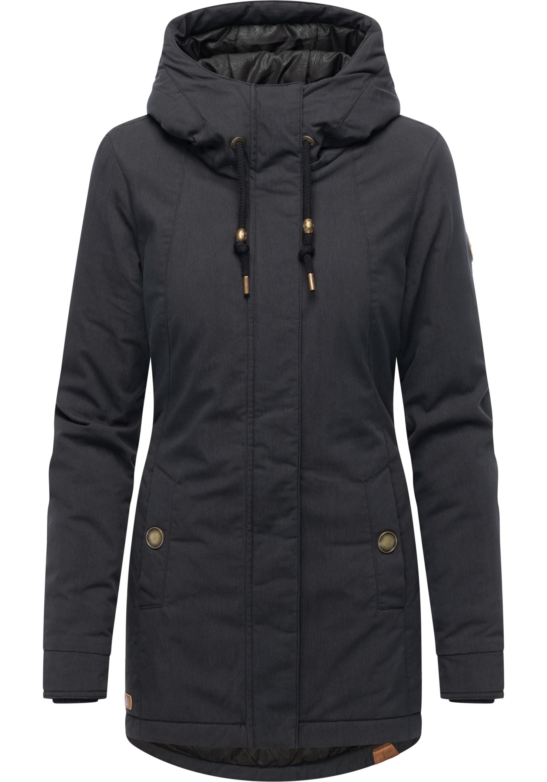 Ragwear Winterjacke Monadena Parka YOUMODO Warmer Kurzmantel mit Kapuze