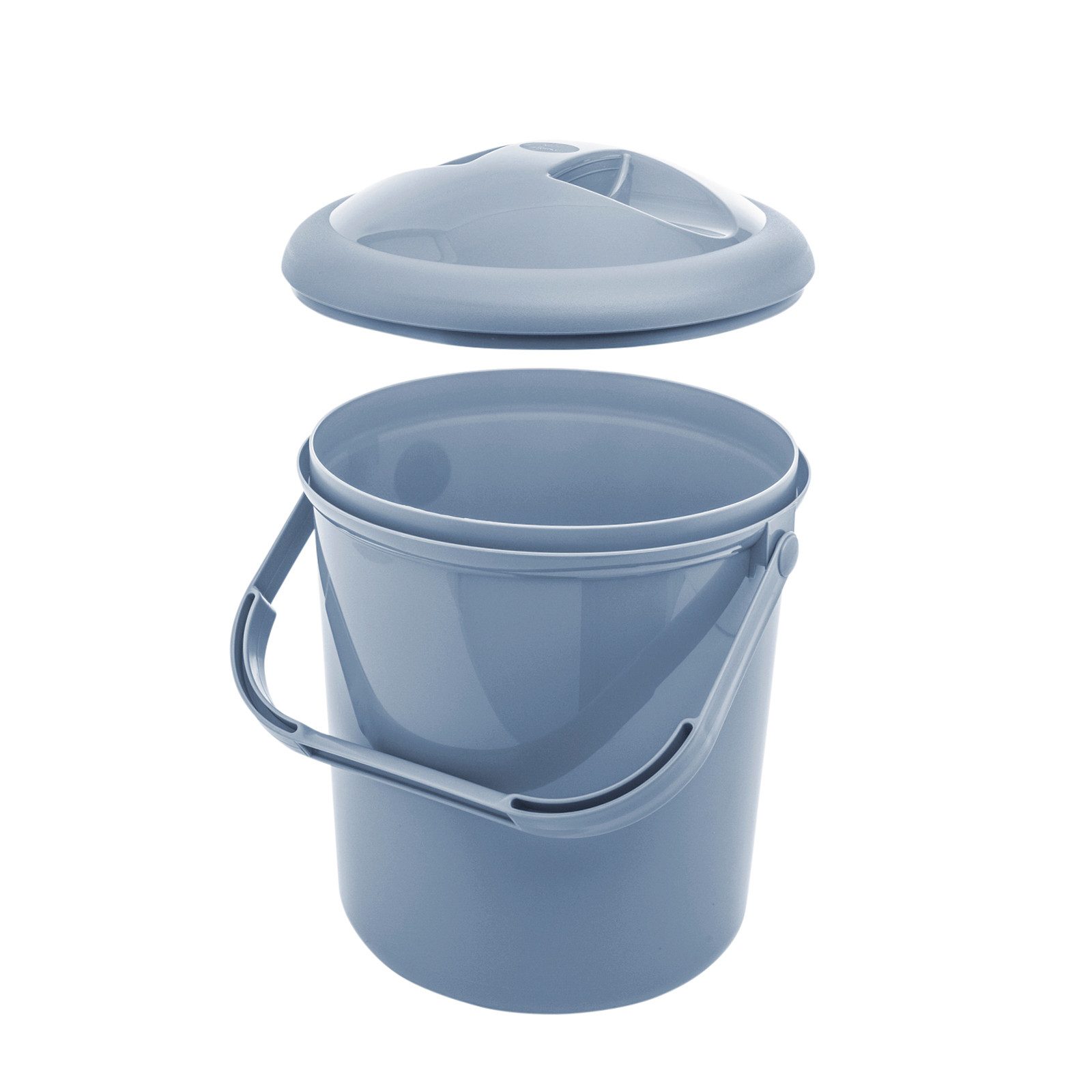 Rotho Babydesign Windeleimer Geruchsdichter Windelbehälter mit Deckel – 12 L, hygienisch