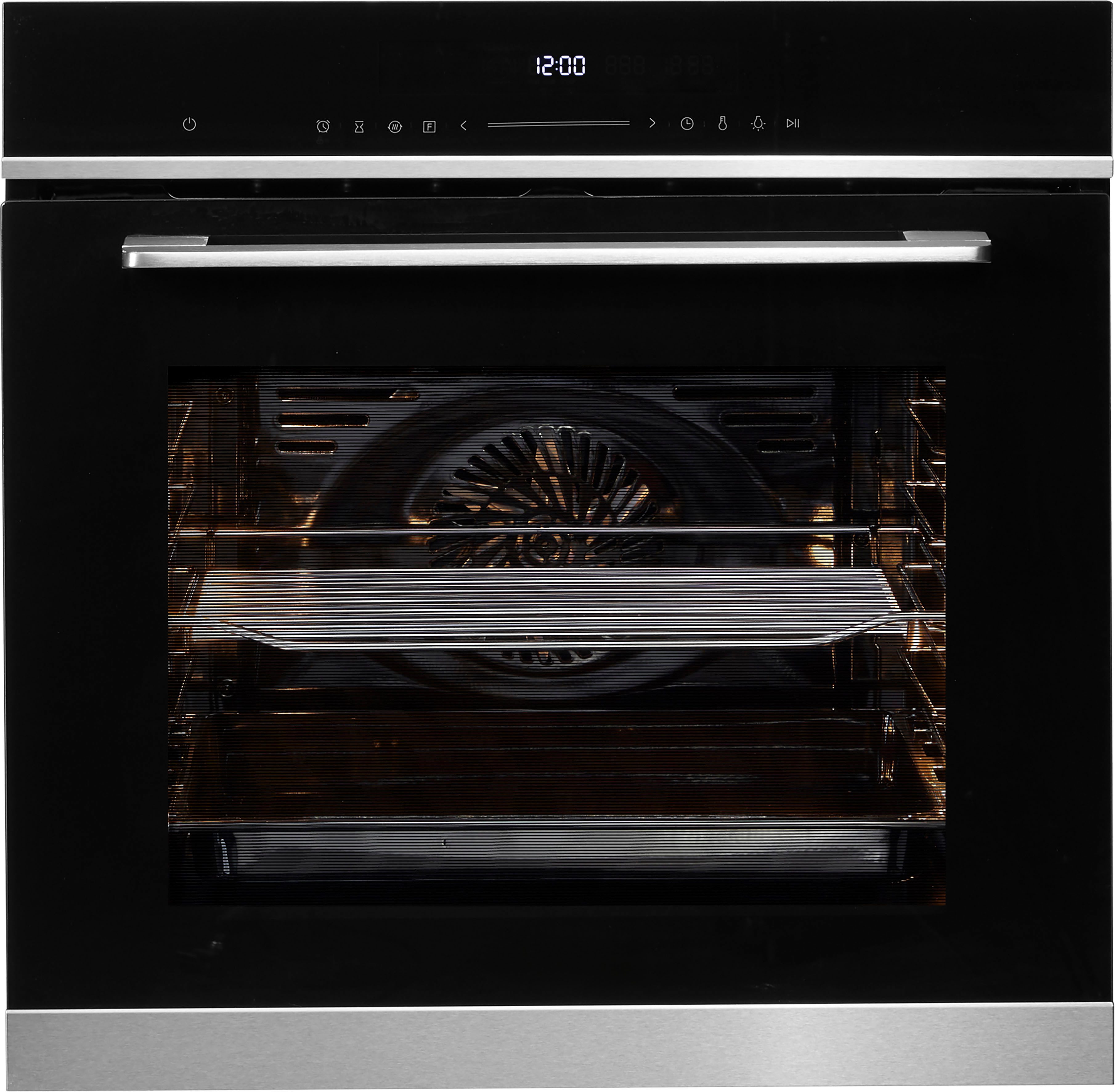 Hanseatic Einbaubackofen 7NM30T0-E111E00, Pizzastufe - damit die Pizza perfekt wird