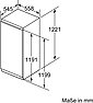 SIEMENS Einbaukühlschrank iQ500 KI42LADE0, 122,1 cm hoch, 55,8 cm breit, Bild 7