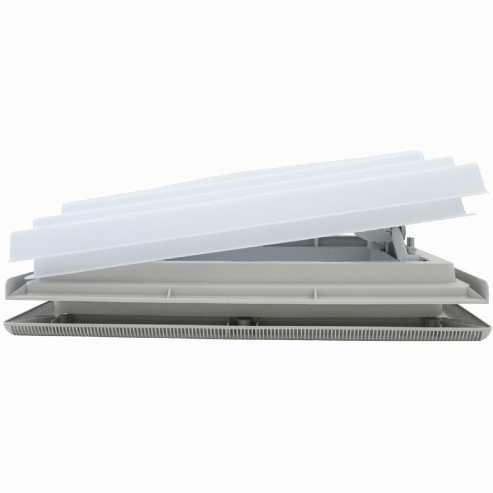 MPK Dachfenster MPK Dachhaube 40 x 40 cm + Rollo + Netz grau