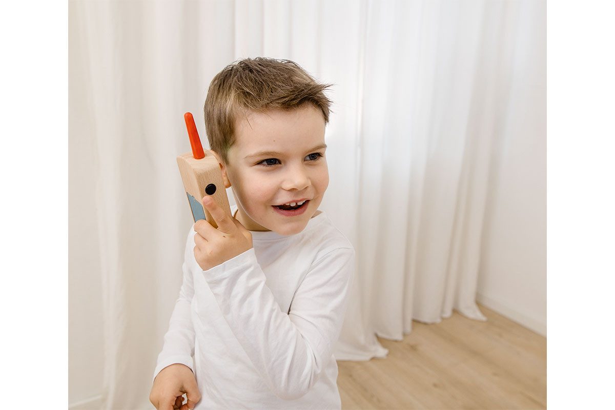 AVANTGARDE Walkie Talkie aus Holz, (2-St)
