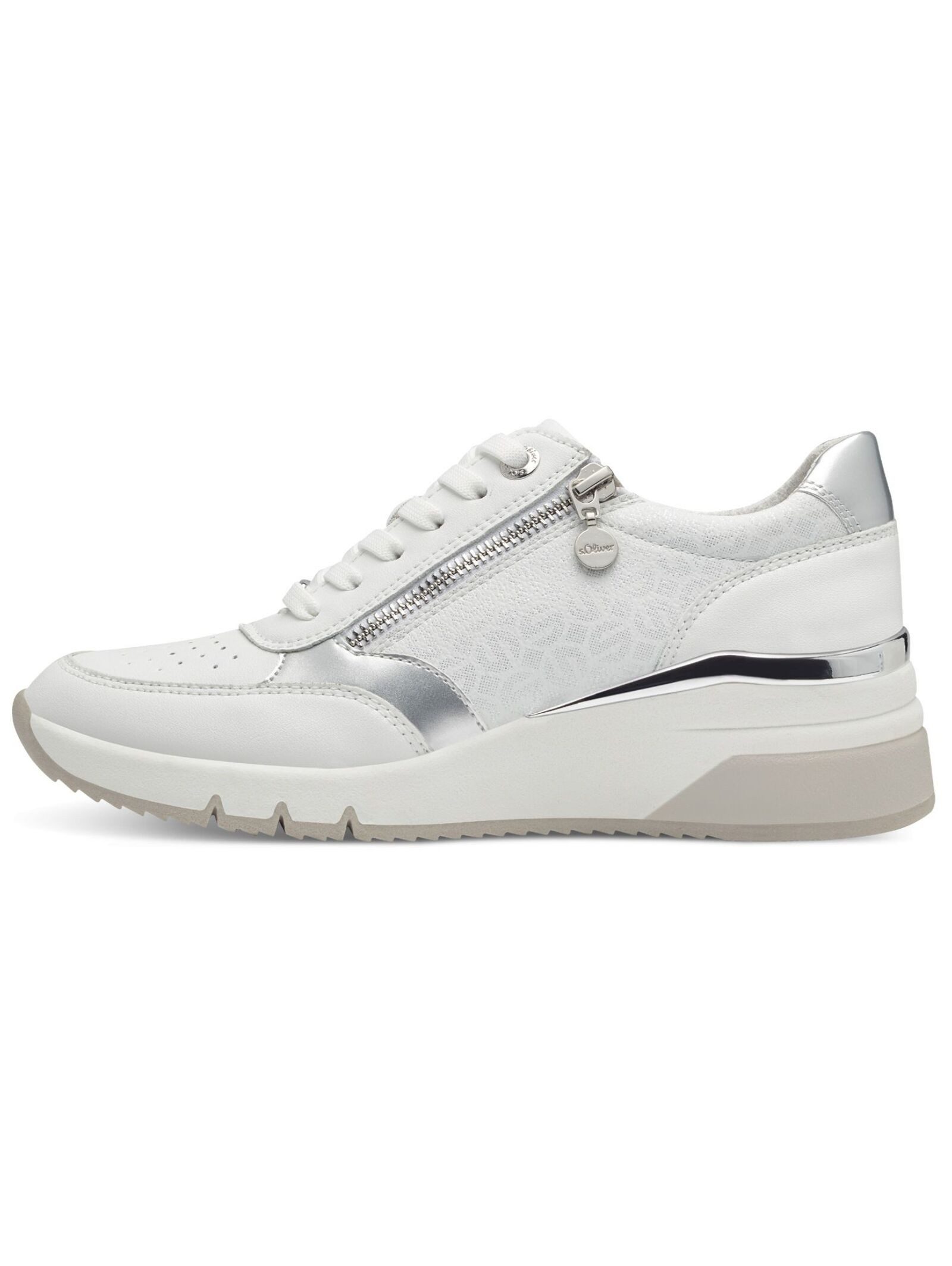 s.Oliver Sneaker Lederimitat . Sneaker (1-tlg)