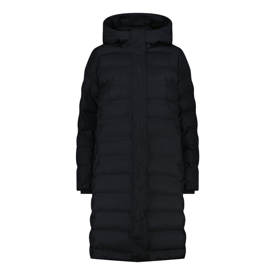 CMP Wintermantel WOMAN COAT FIX HOOD wärmend, winddicht, wasserabweisend, mit Kapuze, aus Polyester – Bild 4 von 5