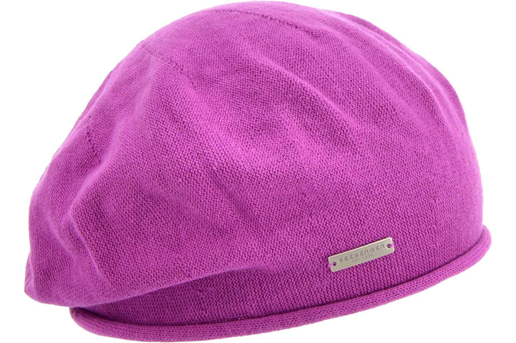 Seeberger Baskenmütze 100% Baumwoll Baske mit günstig online kaufen