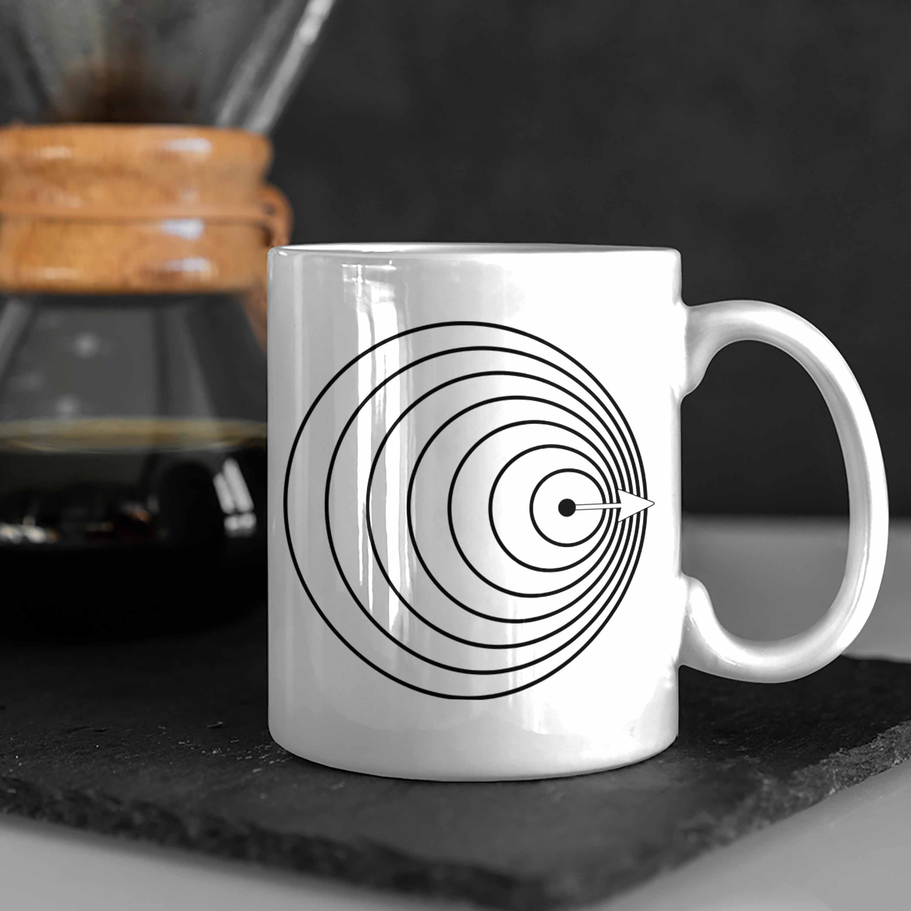 Trendation Tasse Tasse Geschenk Effekt Physik Nerds Weiss Phsyiker Mathe Tasse Humor Doppler