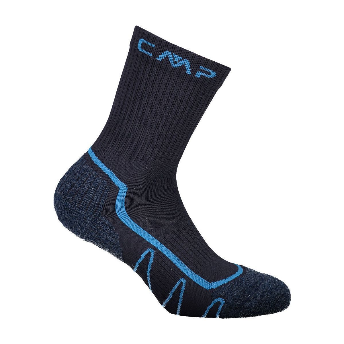 CMP Wandersocken Kids Trekking Socks Poly Mid Hochwertige Wandersocken für Kinder mit optimaler Passform, Schutz