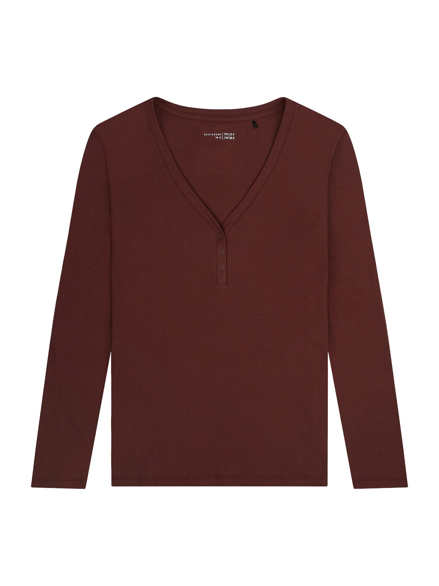 Schiesser Pyjamaoberteil Mix Relax schlaf-oberteil nachthemd sleepshirt günstig online kaufen