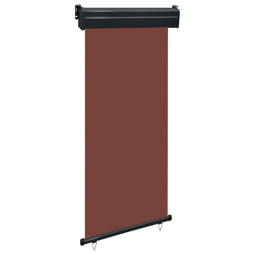 vidaXL Seitenmarkise Balkon-Seitenmarkise 105x250 cm Braun (1-St)