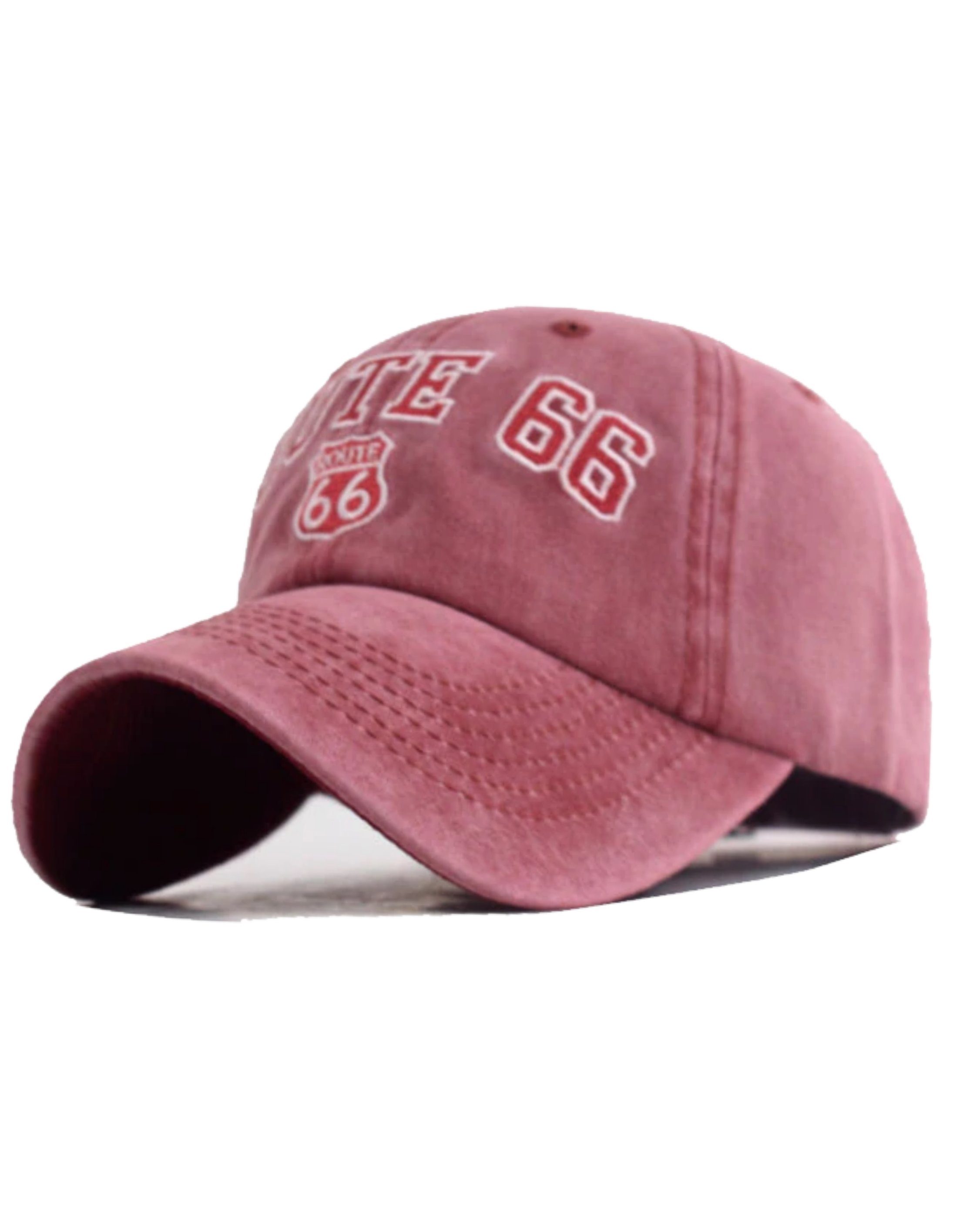 Sporty Baseball Cap Trucker Baseballcap Route 66 USA Travel Cotton Cap