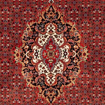 Orientteppich Perser - Bidjar - 242 x 168 cm - dunkelrot, morgenland, rechteckig, Höhe: 15 mm, Wohnzimmer, Handgeknüpft, Einzelstück mit Zertifikat