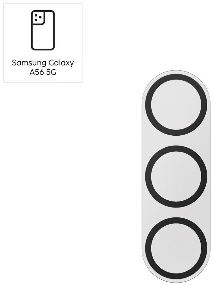 Hama Displayschutzglas Kamera Schutzglas für Samsung Galaxy A27 5G, 9H-Härte, gehärtetes Glas, passgenau, transparent, Kameraschutz