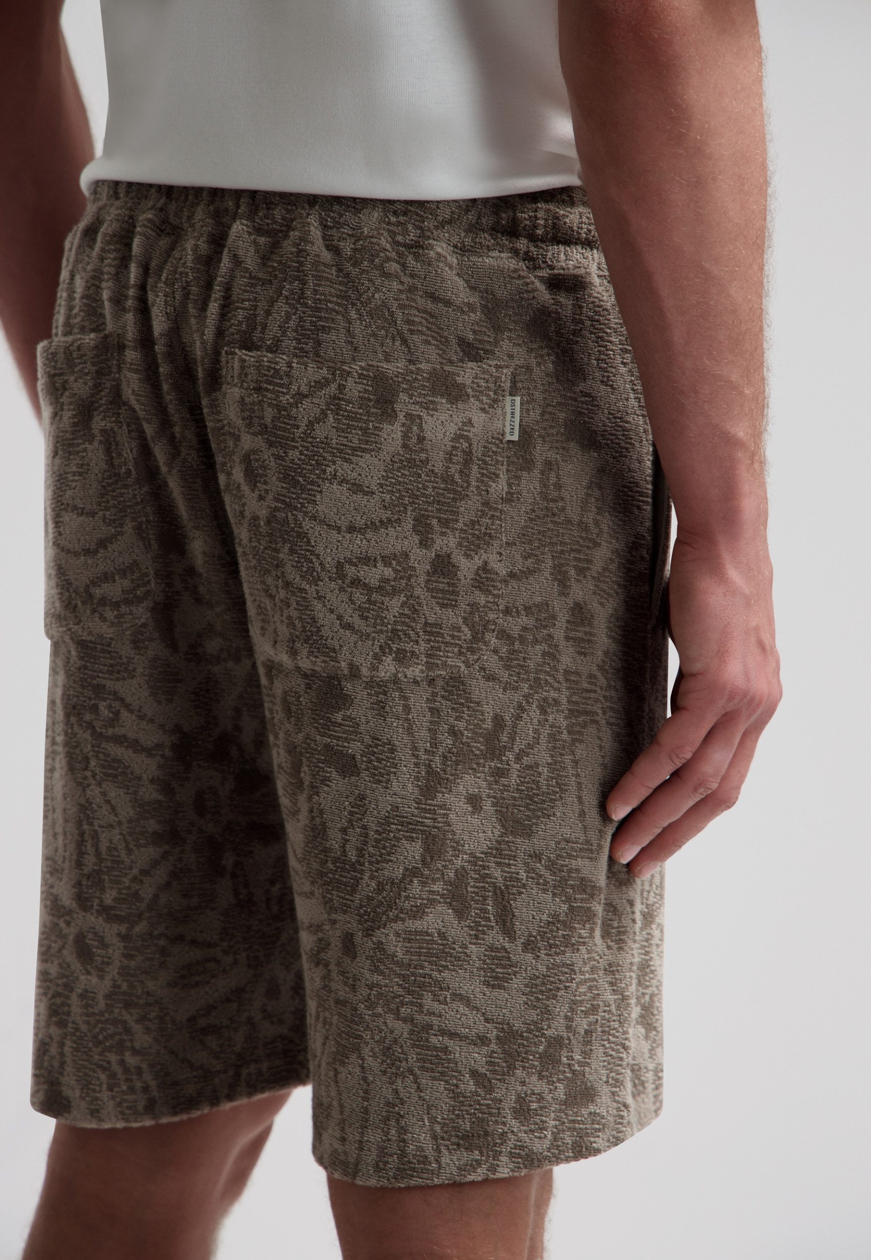 Dstrezzed Shorts DS_Logan Flower Jacquard Shorts - gemusterte Shorts Herren