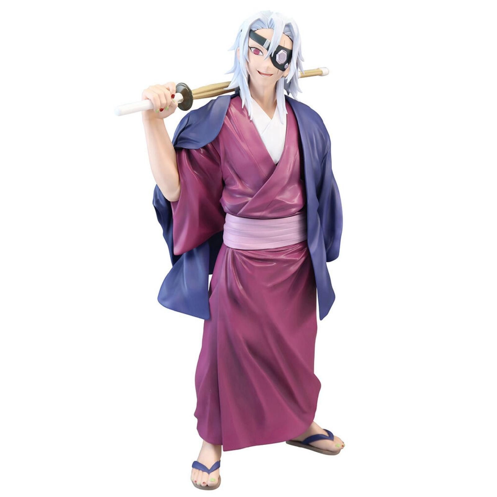 Banpresto Sammelfigur Demon Slayer Kimetsu no Yaiba Giyu Tengen Uzui Ichibansho figure 27cm