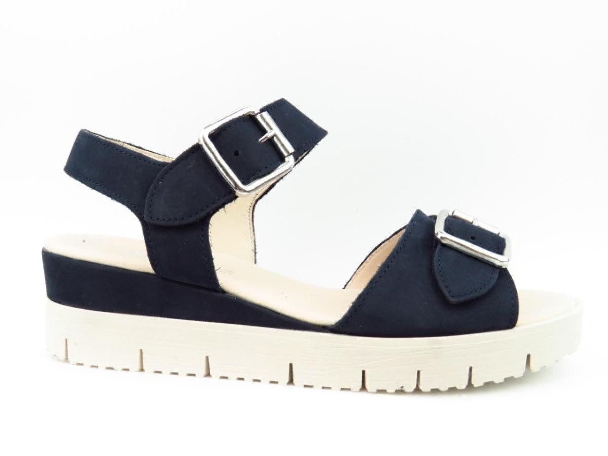 Gabor Soft Nubuk blue Sandale