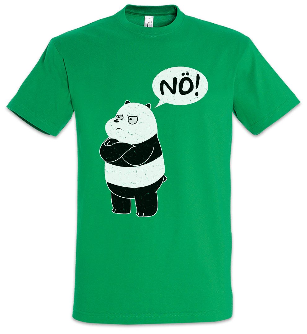 Urban Backwoods Print-Shirt Nö Panda Herren günstig online kaufen