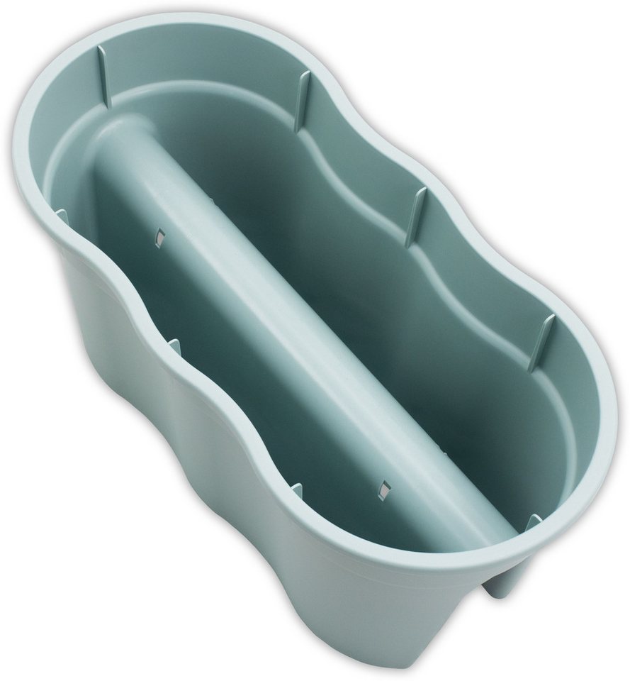 Thumbnail - KHW Balkonkasten Flowerclip XXL (Set, 2 St), BxTxH: 57,5x27,7x27 cm