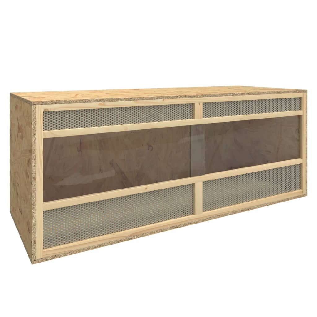 Kleintierkäfig Terrarium Spanplatte 120x50x50 cm