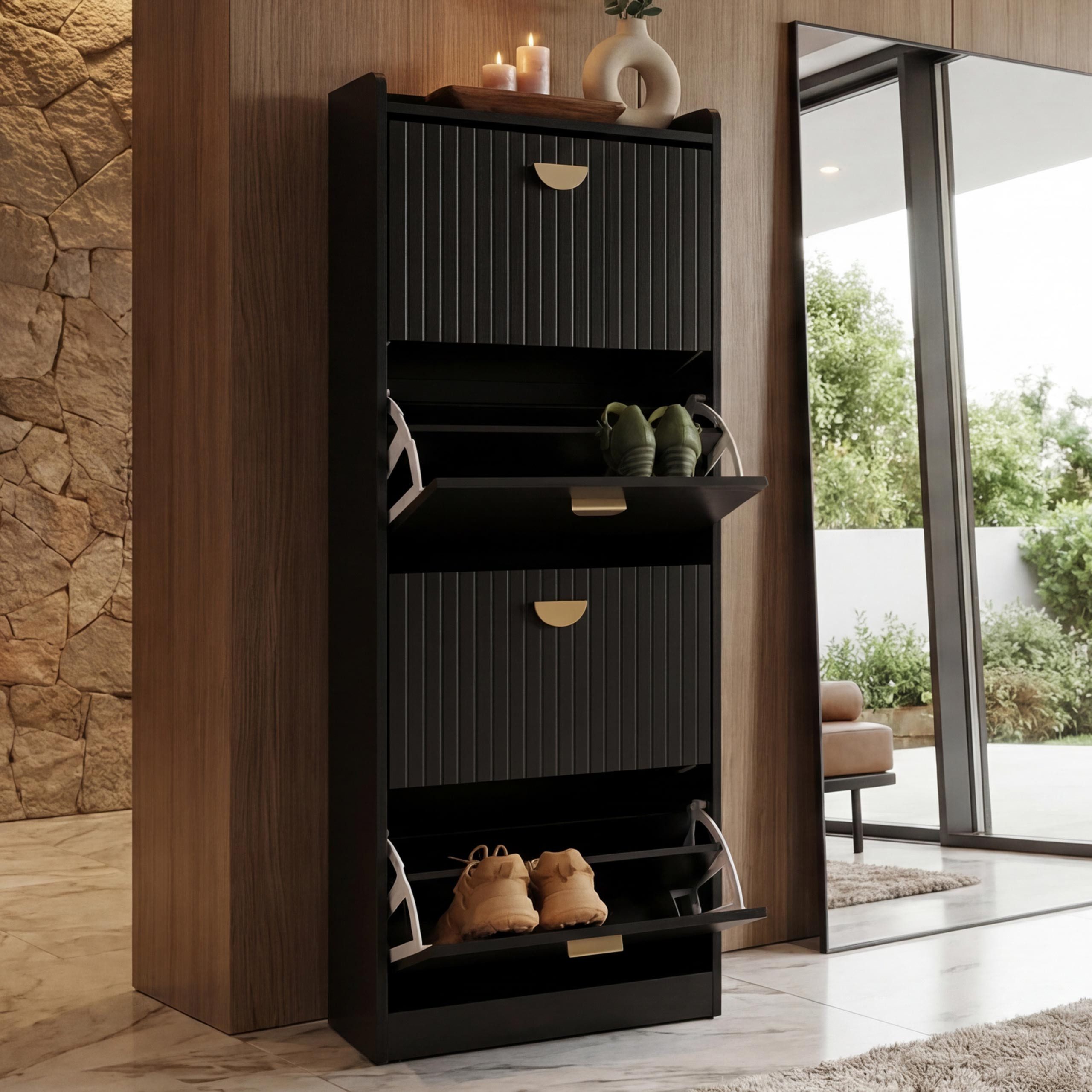 MCW Schuhschrank MCW-O39 Passend zur Möbelserie O39