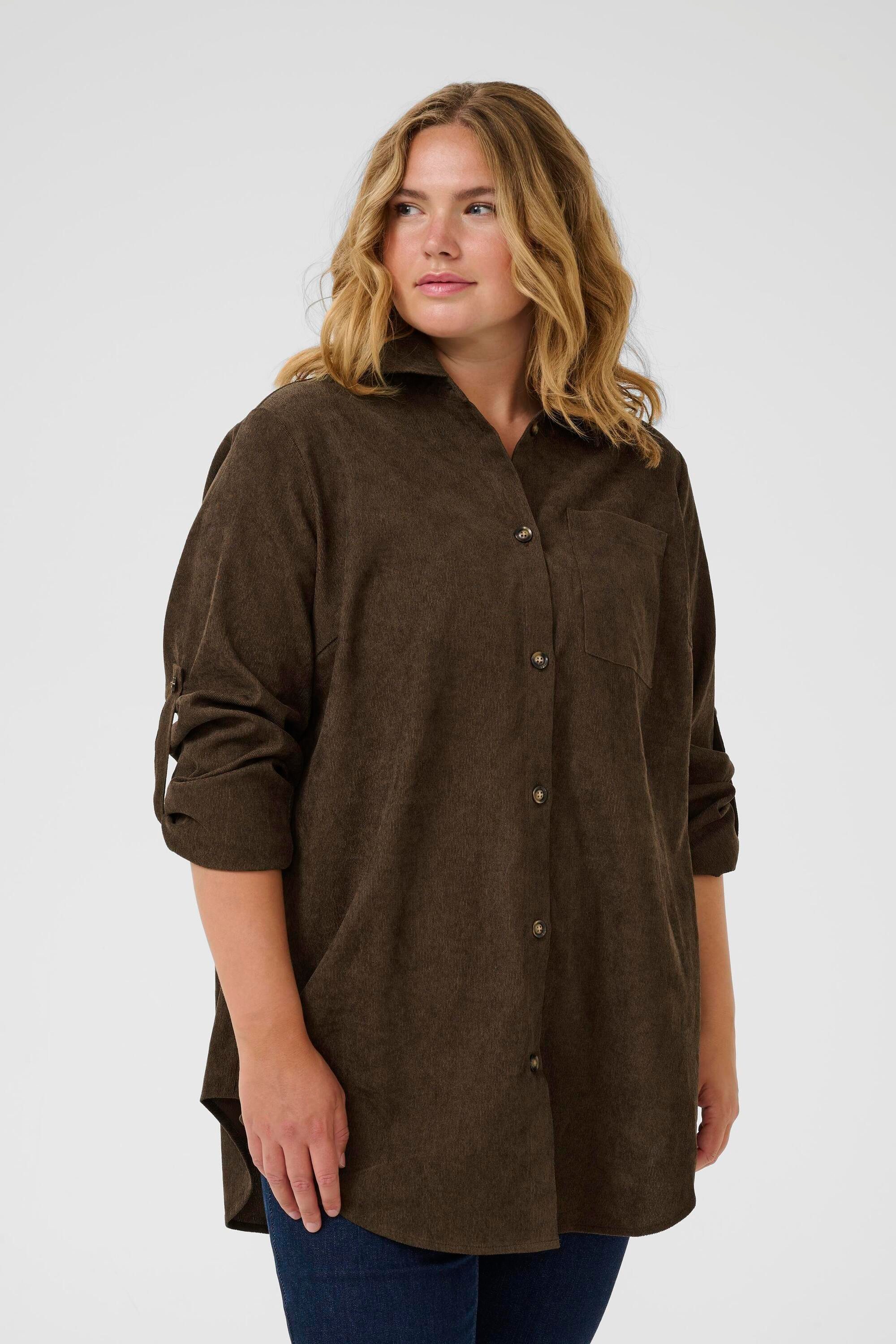 KAFFE Curve Jerseykleid Kleid KCverana Große Größen