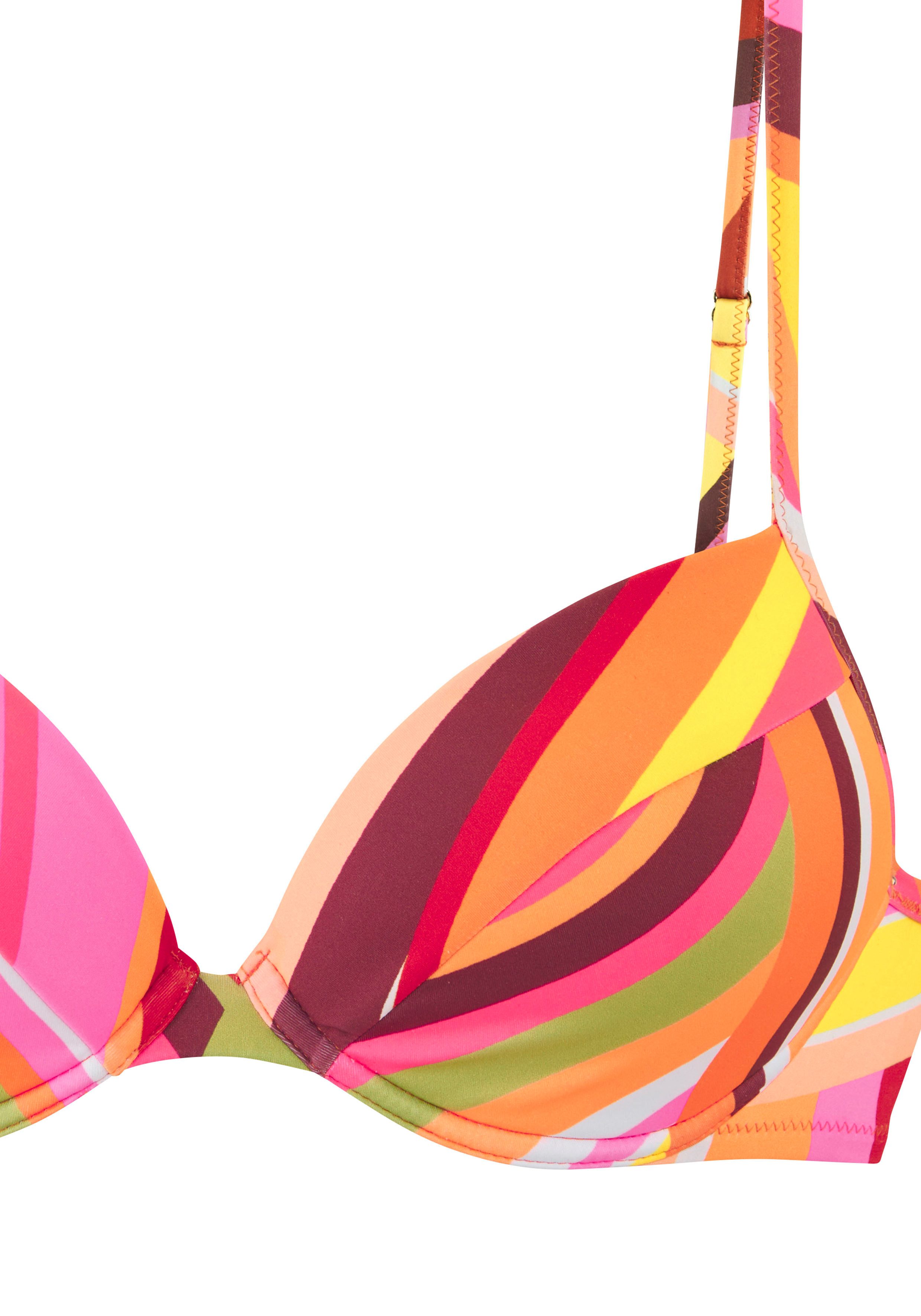 Bruno Banani Push-Up-Bikini mit edlem Zierring