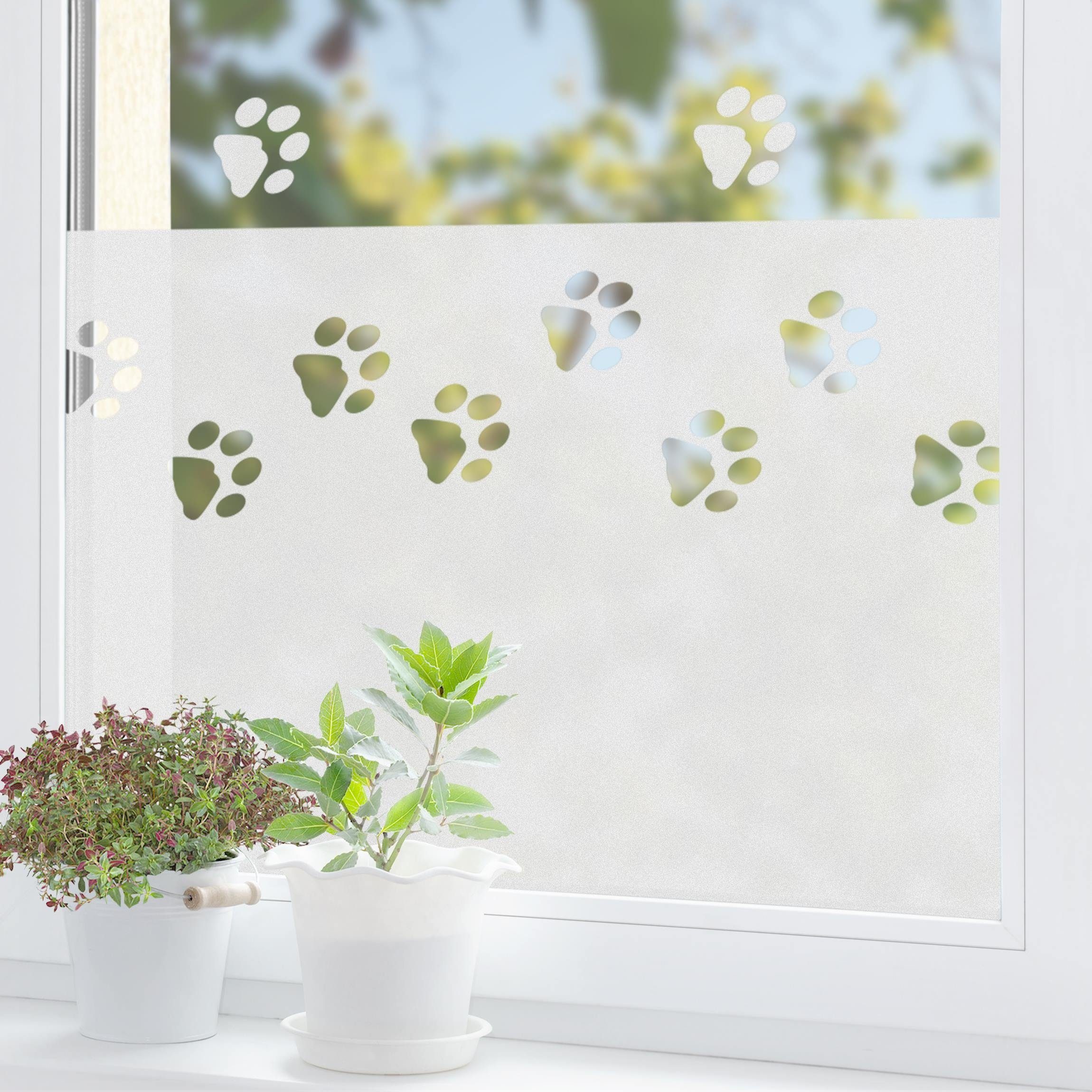Bilderdepot24 Fensterfolie statisch haftend Motiv Fensterdeko günstig online kaufen