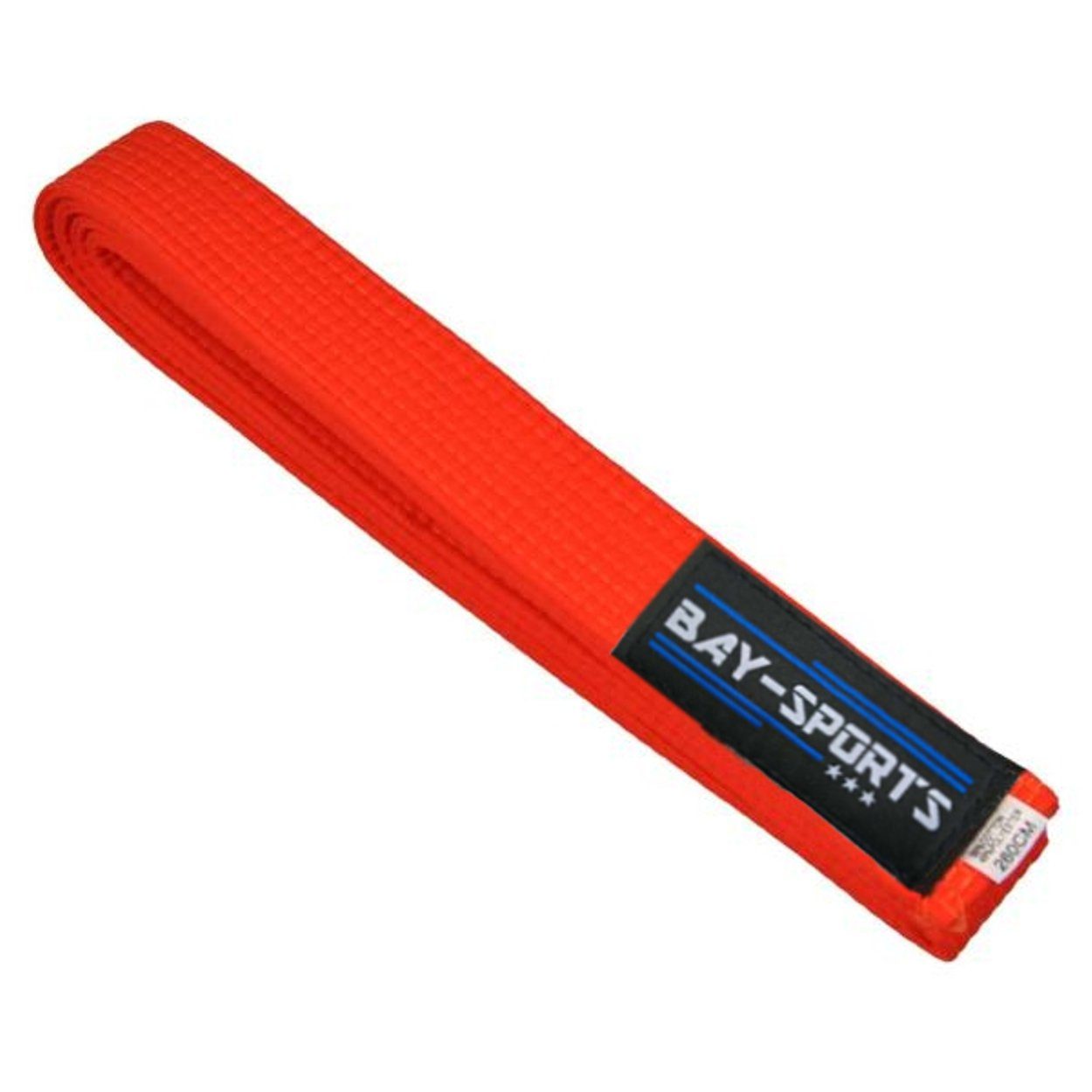 BAY-Sports Karateanzug Budogürtel Karategürtel Kampfsportgürtel orange günstig online kaufen