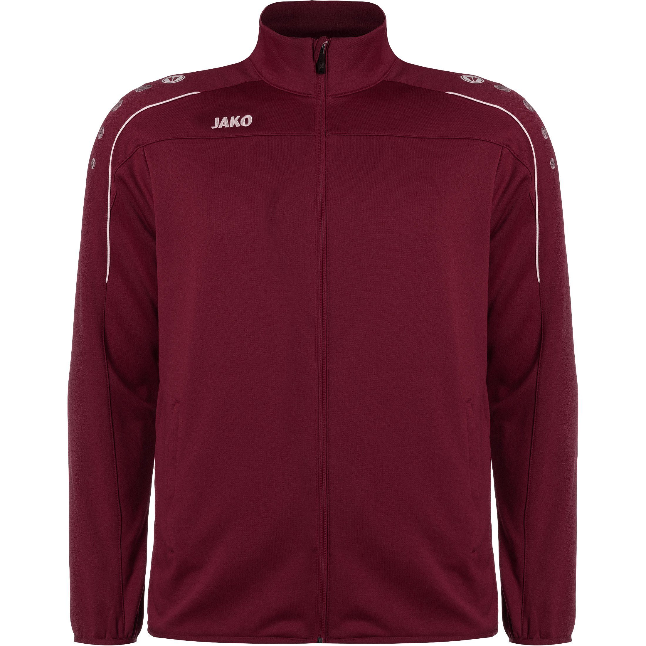 Jako Trainingsjacke Classico Trainingsjacke Herren bordeaux