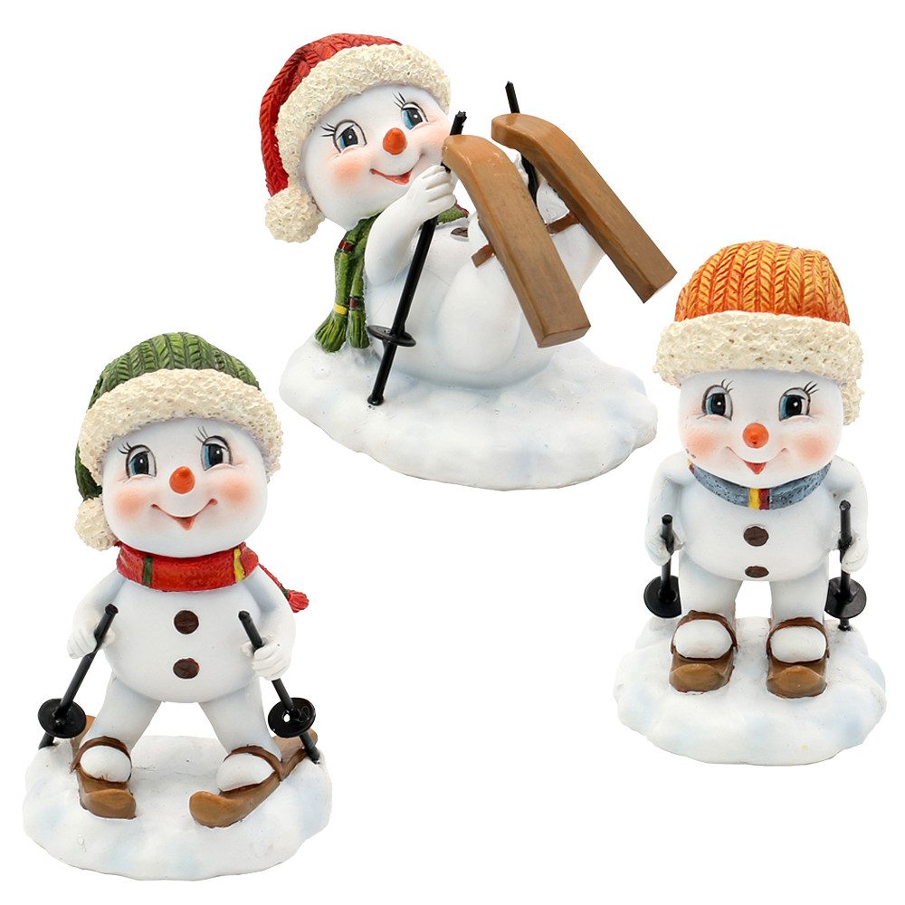 Dekohelden24 Dekofigur Schneekinder in verschiedenen Varianten, 3er Set, de günstig online kaufen