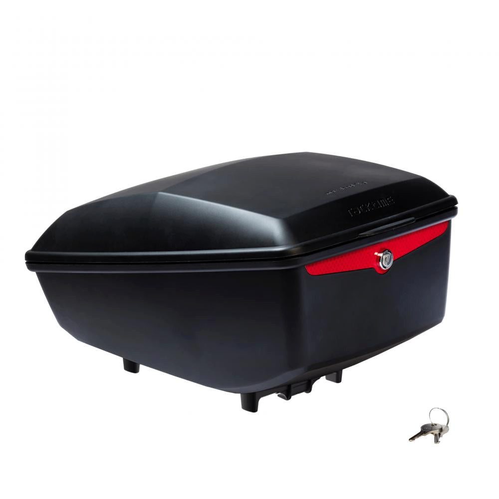 racktime Fahrradkorb Racktime Tour Box 2.0 12 Liter schwarz - abschließbarer Fahrradkoffer