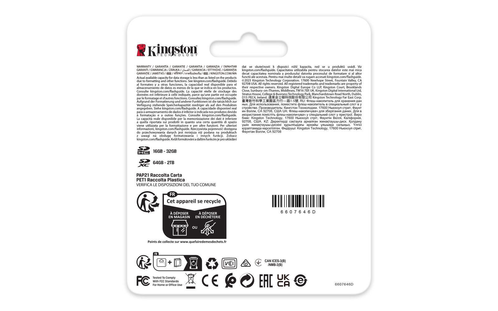 Kingston 1TB Canvas React Plus SDXC UHS-II 280R/150W U3 V60 Speicherkarte – Bild 4 von 5