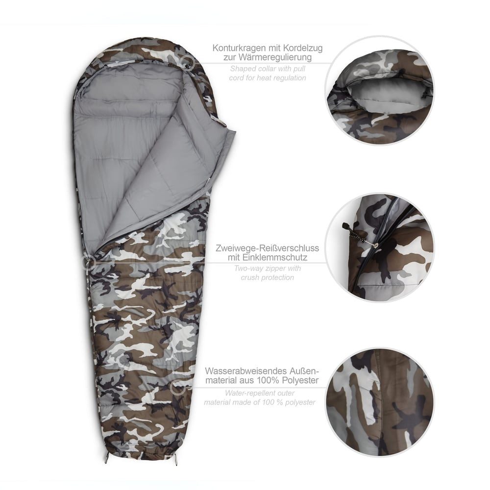 Lumaland Mumienschlafsack Where Tomorrow Camping Schlafsack günstig online kaufen