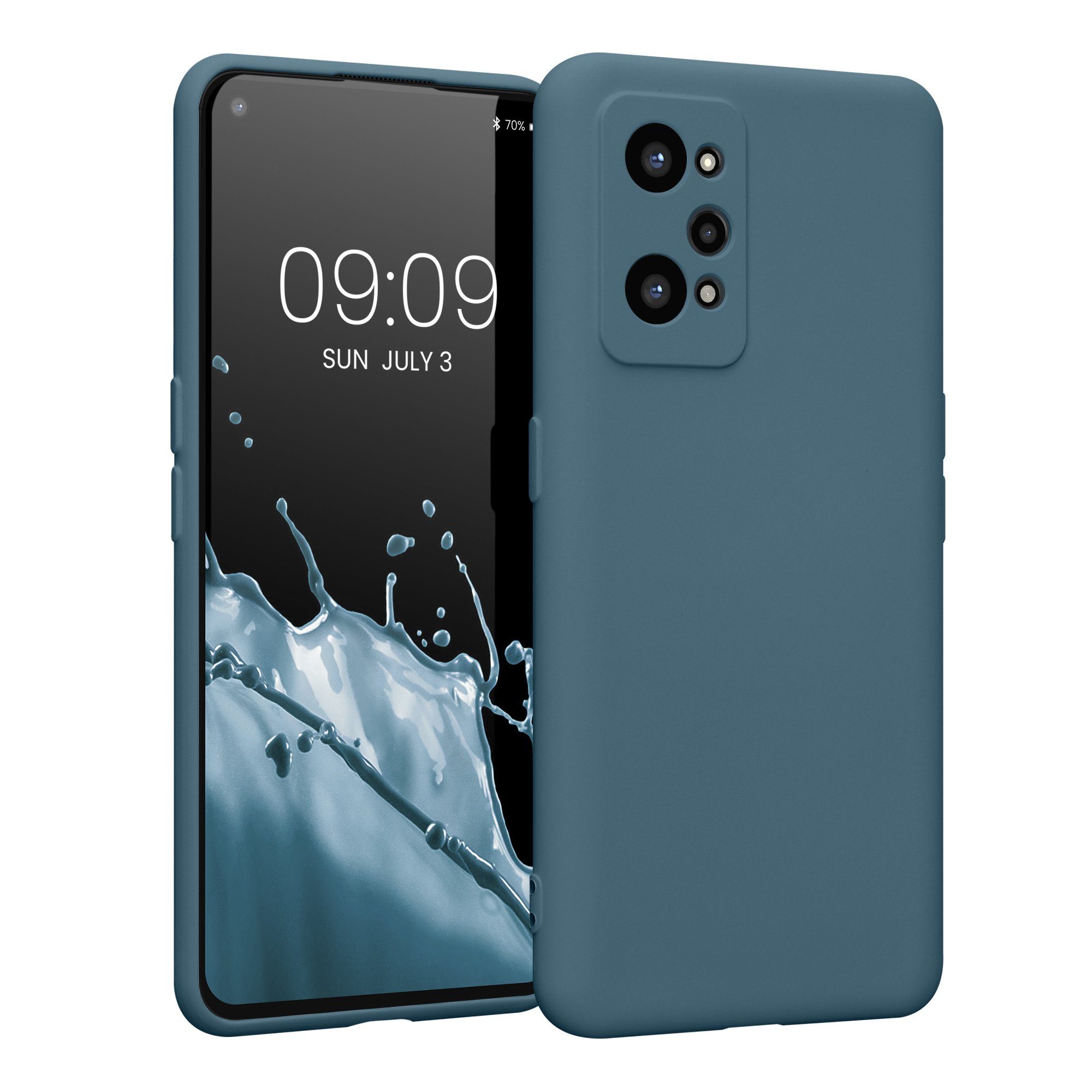 kwmobile Handyhülle Slim Case für Realme GT Neo 2, Hülle Silikon Handy - Handyhülle gummiert