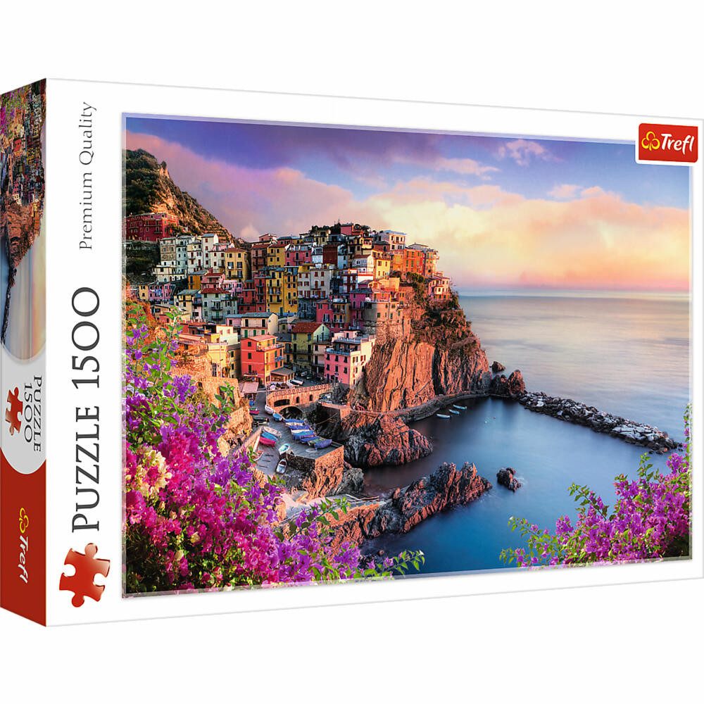 Trefl Puzzle Blick auf Manarola, 1500 günstig online kaufen