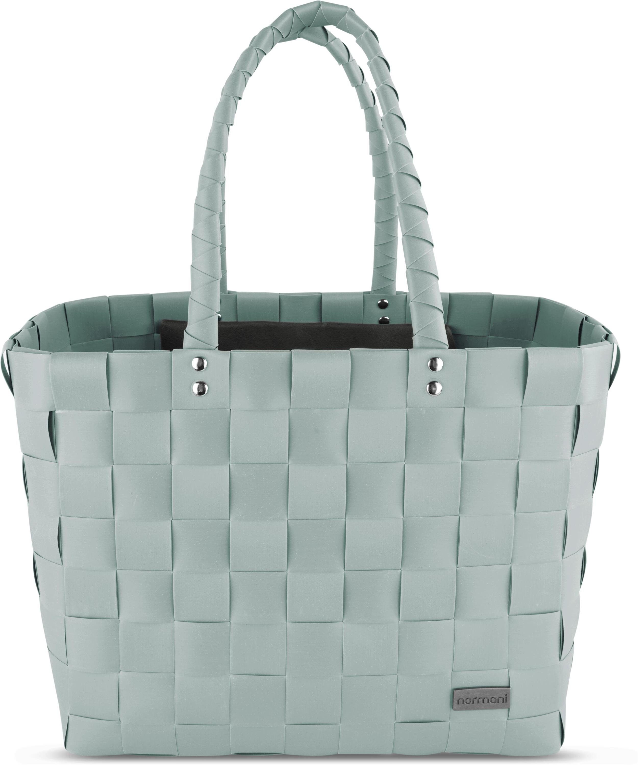 normani Einkaufskorb Flecht-/Einkaufskorb mit Innentasche, 20 l, stabiler S günstig online kaufen