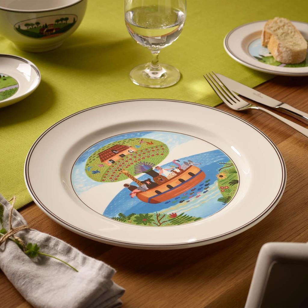 Villeroy & Boch Speiseteller Design Naif Speiseteller Kollektion ø 27 cm, (6 St)