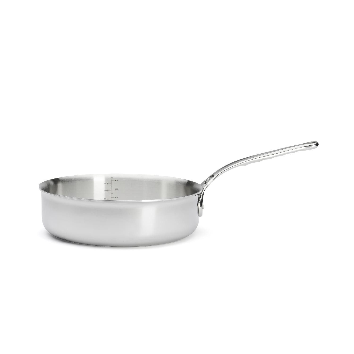 de Buyer Sauteuse De Buyer GERADE SAUTEUSE AFFINITY, EDELSTAHL, Ø 28 CM