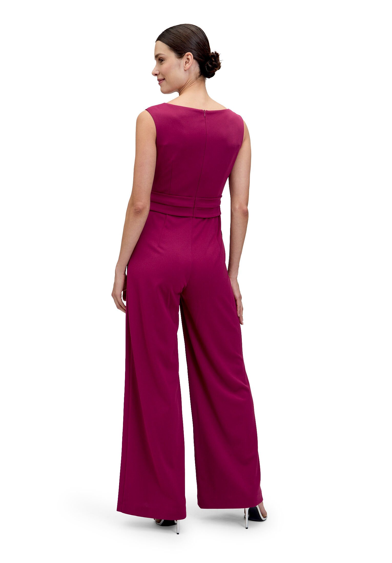Vera Mont Overall Damen mit weitem Bein (1-tlg) Bunddetail