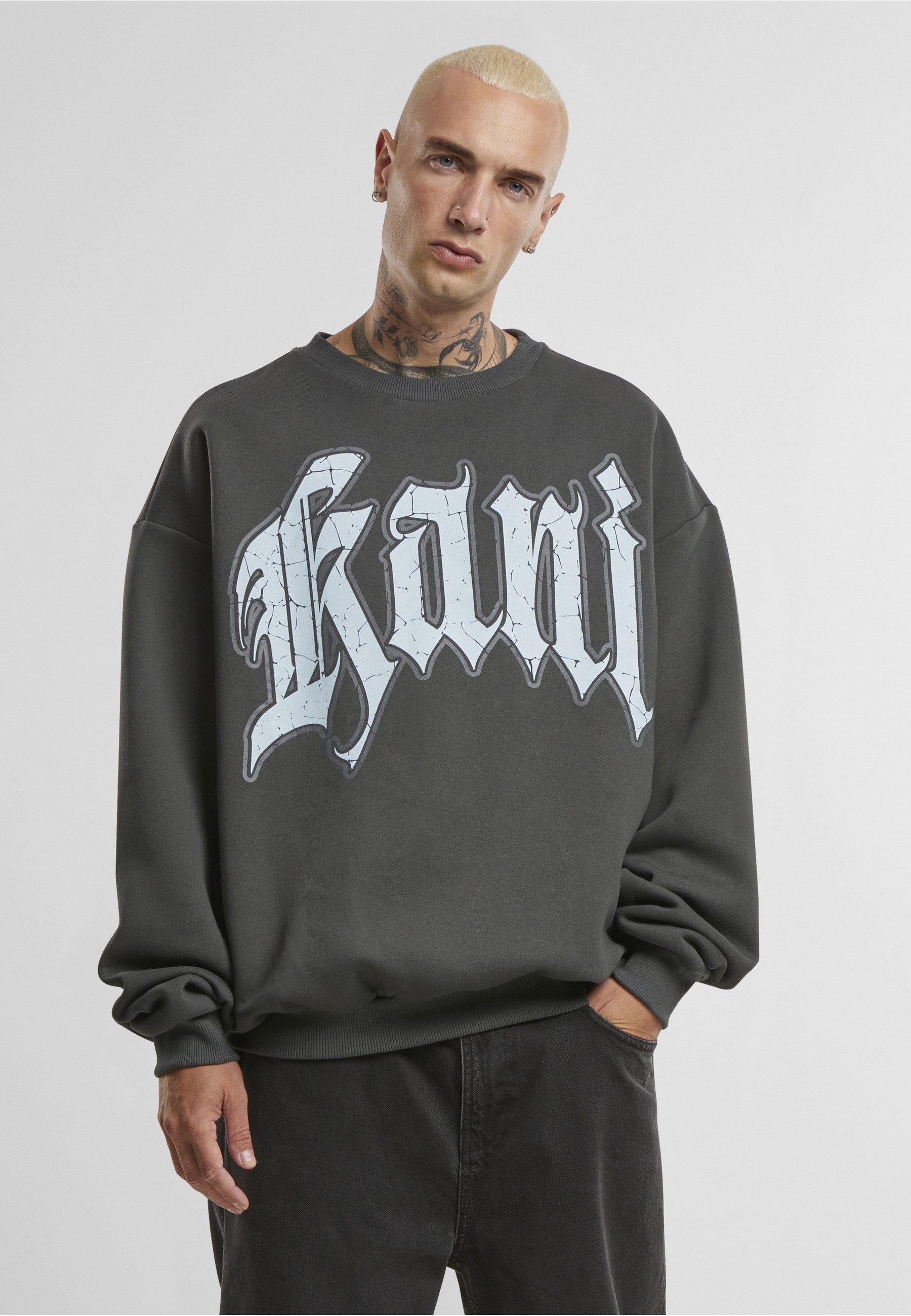 Karl Kani Rundhalspullover Karl Kani KK Kani Inside Out Crew (1-tlg)
