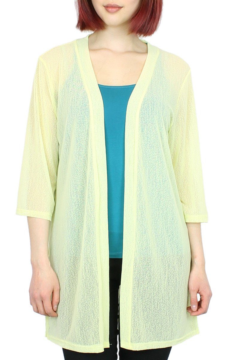 dy_mode Cardigan Damen Sommer Cardigan Transparente günstig online kaufen