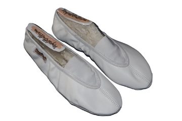 MajestiBallerina by Sylvia Schuhmann Gymnastikschuhe "Ostalgie" DDR Style weiß Gymnastikschuh