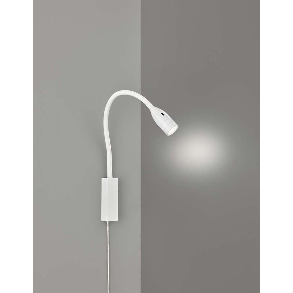 Wandleuchte, Schlafzimmerleuchte Flexo-Spot etc-shop Wandleuchte Wandlampe LED Leselampe LED