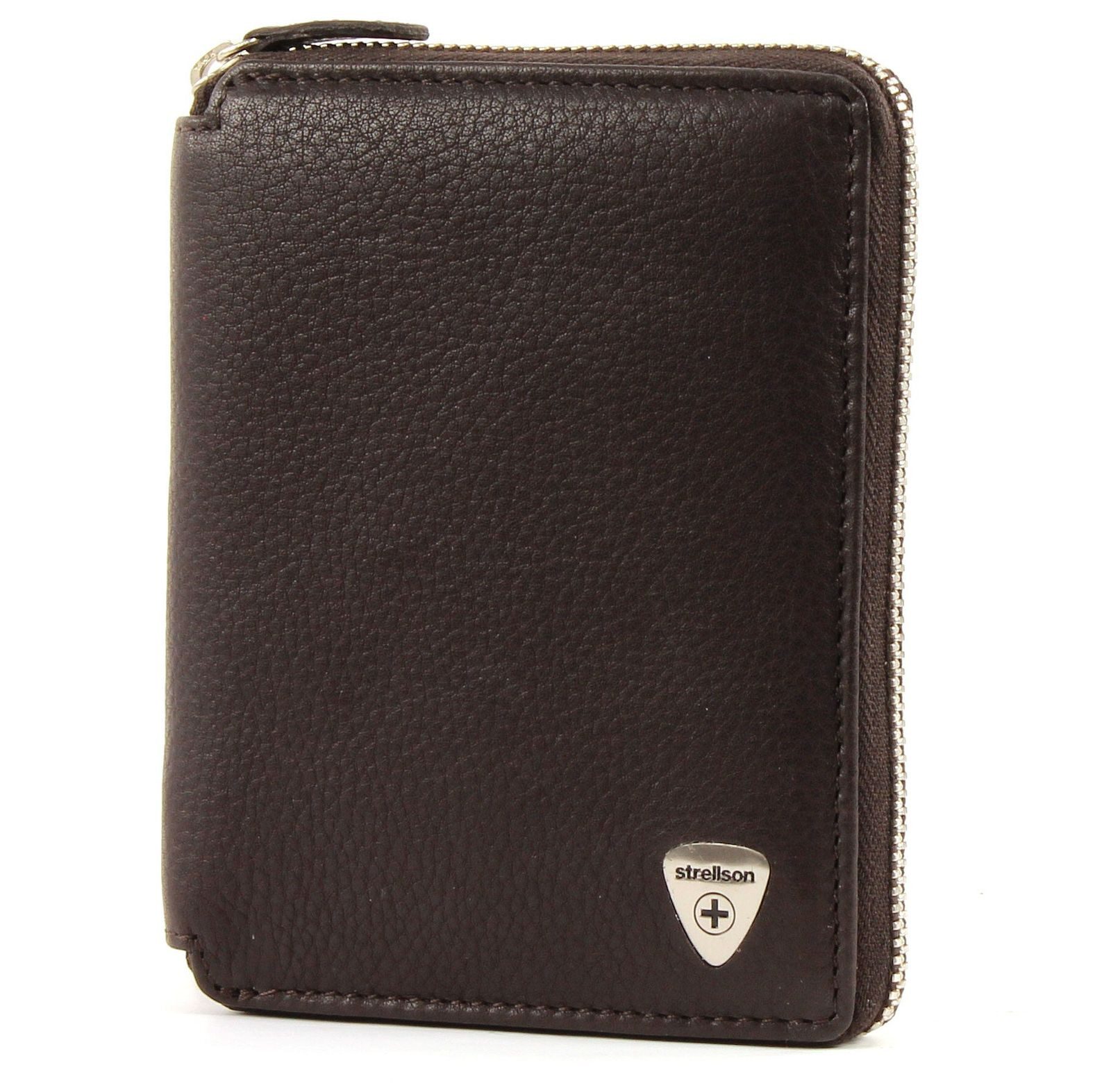 Strellson Geldbörse Johan BillFold V6Z Wallet, aus echtem Rindsleder mit RFID-Blocker Schutz