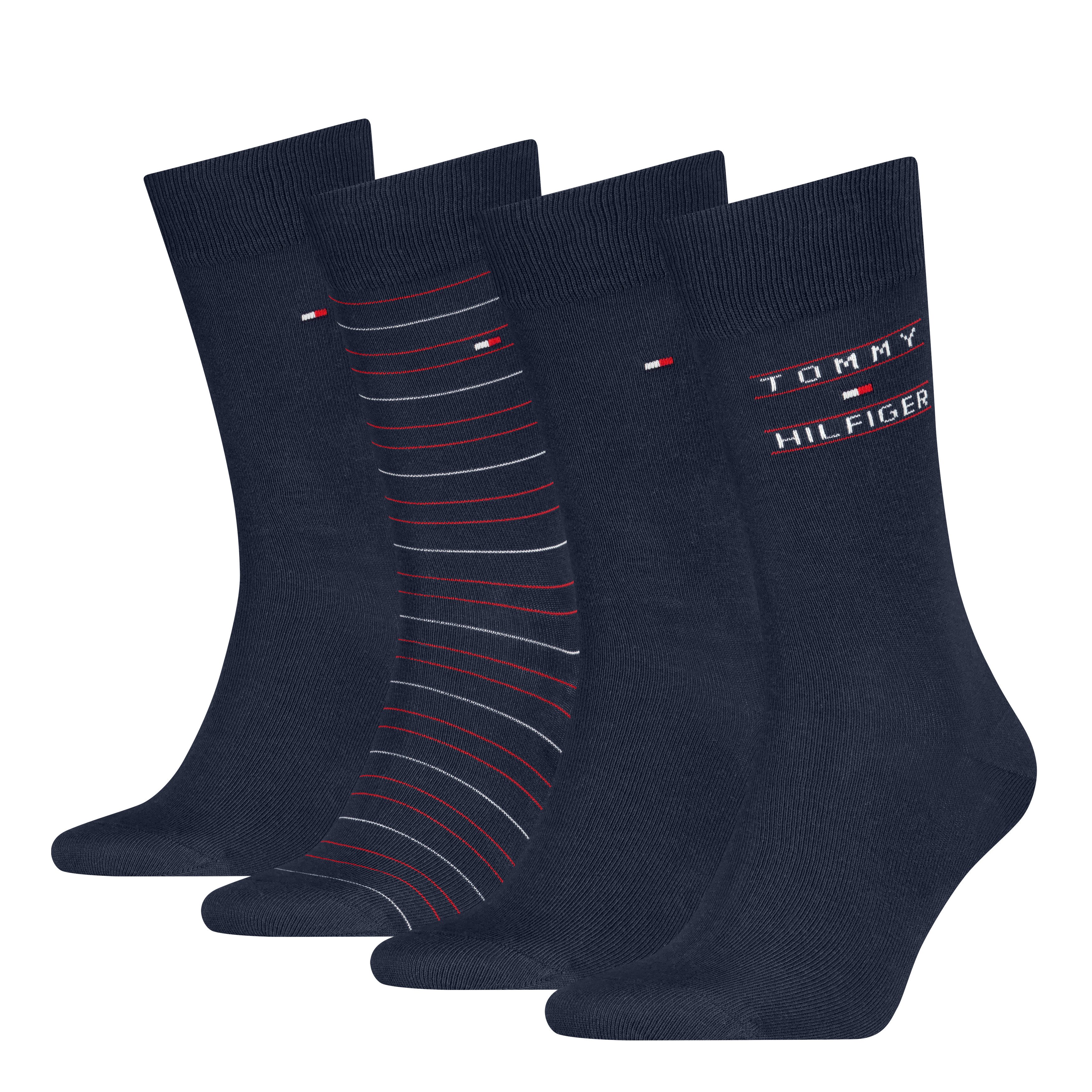 Tommy Hilfiger Socken (4 Paar) mit Geschenkbox