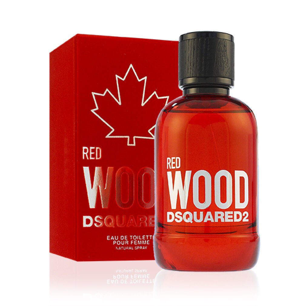 Dsquared2 Femme Spray Toilette Dsquared2 Wood de Edt Pour Eau Red 30ml