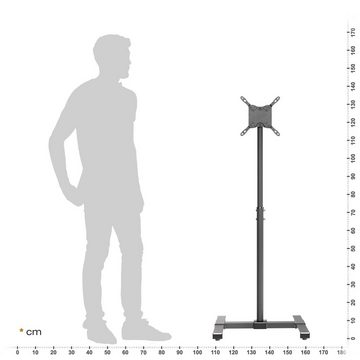 RICOO FS0522 TV-Ständer, (bis 42 Zoll, TV Standfuß Fernseher Stativ ausziehbar höhenverstellbar neigbar)