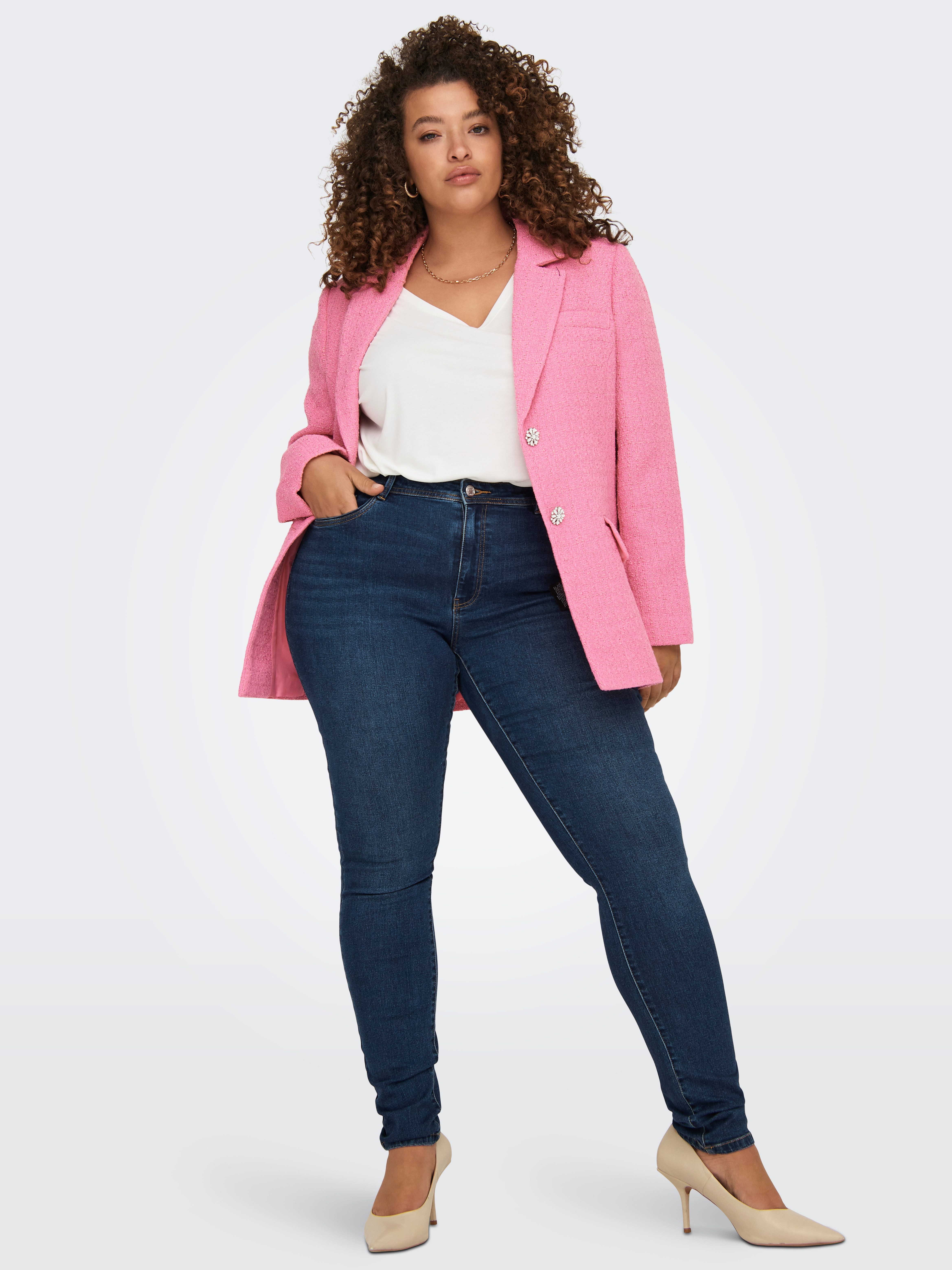 ONLY CARMAKOMA Skinny-fit-Jeans CARSALLY MID SKINNY DNM BJ581