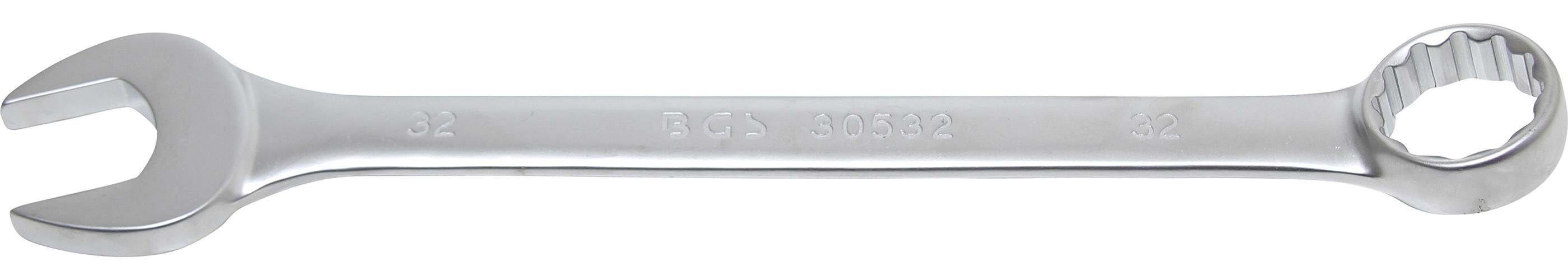 BGS technic Maulschlüssel Maul-Ringschlüssel, SW 32 mm