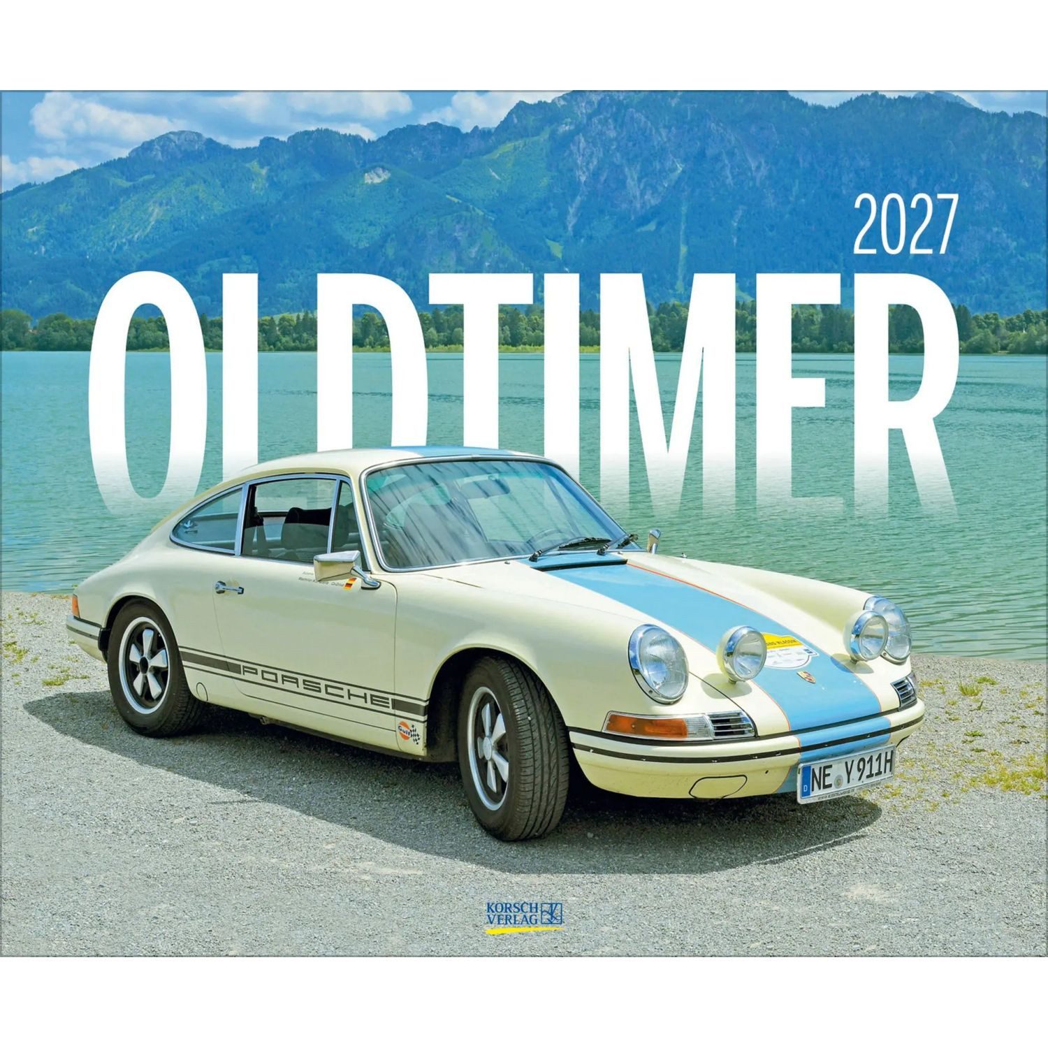 Korsch Verlag Wandkalender Oldtimer 2027