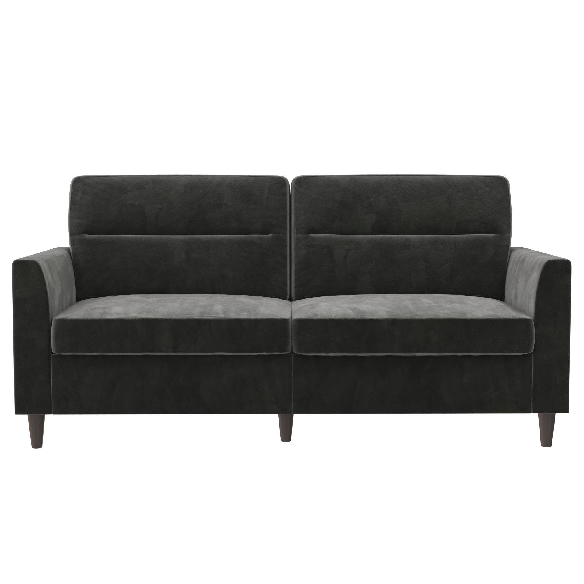 loft24 Sofa Harmony, 3-Sitzer Couch mit Samtbezug, Länge 180 cm